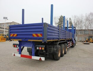 Полуприцеп бортовой AMUR LYR9600JS