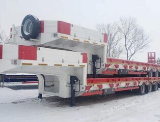 Трал-полуприцеп пятиосный LYR9708TDP рессоры