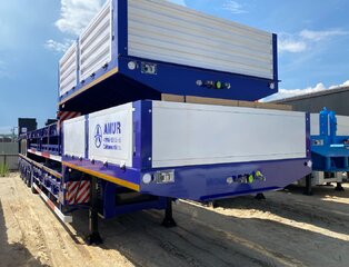 Трал-полуприцеп пятиосный LYR9708TDP пневмо (60т) 5 осей