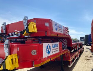 Трал-полуприцеп LYR9708TDP, 50 т 4 сои