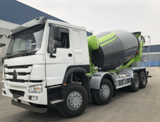Автобетоносмеситель HOWO HW76 8х4
