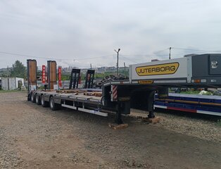 Полуприцеп-тяжеловоз JUTERBORG 985245  (50т) 4 оси