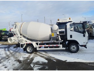 Автобетоносмеситель Isuzu Elf, 4х2, 180 л.с, 3 м3 2024г