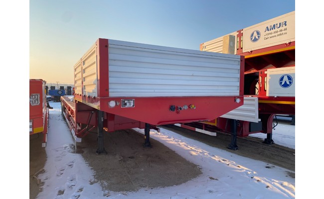 Трал-полуприцеп с уширителями LYR9606TDP (60т) 3 оси